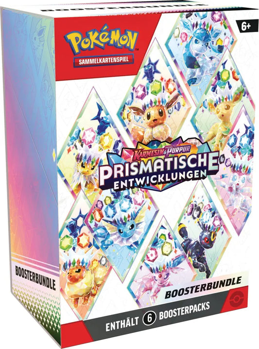 Pokémon Karmesin & Purpur Prismatische Entwicklungen Boosterbundle