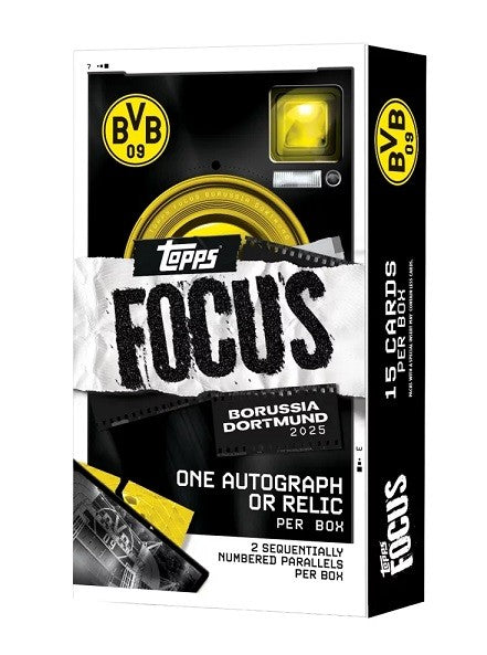 Borussia Dortmund Topps Focus Hobby Box 2025-26