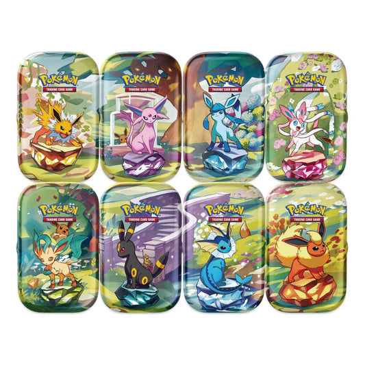Pokémon Prismatische Entwicklung Mini Tin