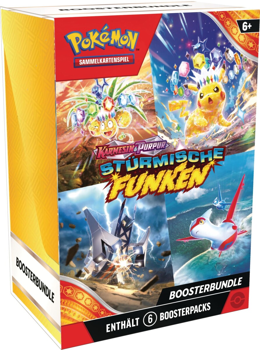 Pokémon Stürmische Funken Boosterbundle Deutsch