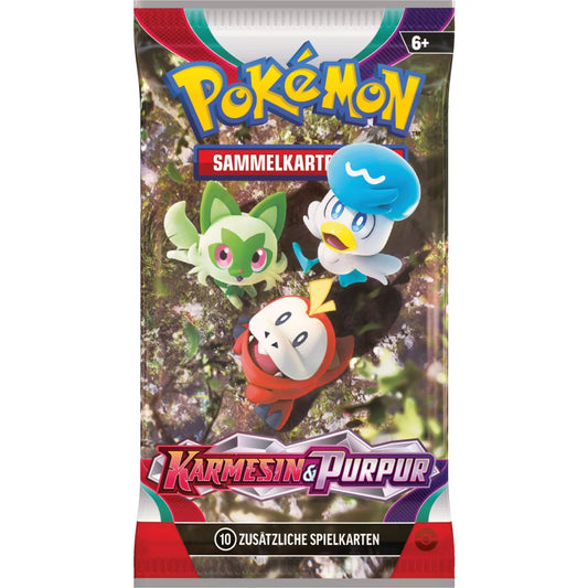 Pokémon Karmesin & Purpur Booster (DE)